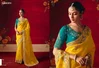 Naari By Kimora Fancy Fabric With Sequence Embroidered Work Designer Saree